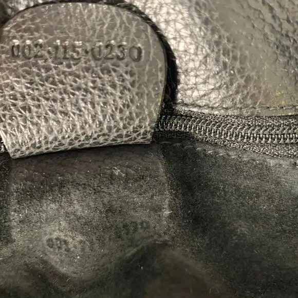 GUCCI Black Suede Leather Tote Bags - Picture 12 of 12